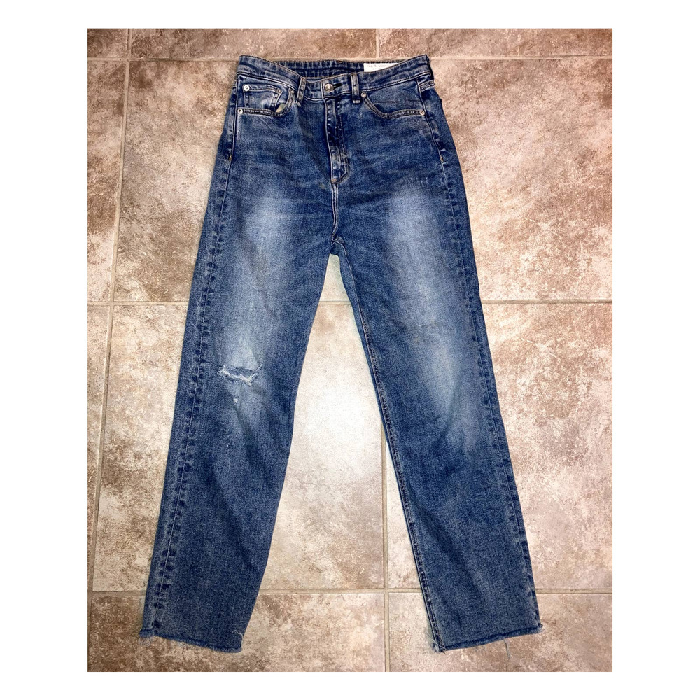 Rag & Bone Nina High Waist Cigarette Straight Leg Jeans